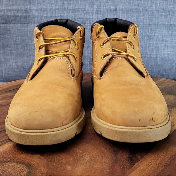Timberland 3-Eye Chukka Boot Wheat Big Kids Junior's size 6 (EU 39) 7190R - Picture 8 of 12